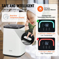 Towel Warmer Bucket 20L LED Screen Timer White U-shaped Light