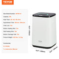 Towel Warmer Bucket 20L LED Screen Timer White U-shaped Light