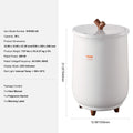 Towel Warmer Bucket 20L Auto Shut Off 4-Level Timer Bathroom