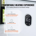 35L Towel Warmer Bucket LED Screen Timer Drying White