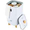 35L Towel Warmer Bucket LED Screen Timer Drying White