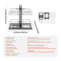 Blind Corner Pull Out Organiser 15