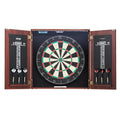 Dartboard Cabinet Set Steel Tip Darts Official Size Complete
