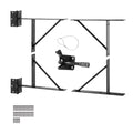 Gate Corner Brace Bracket Anti Sag Hardware Kit Iron Black
