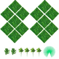 Artificial Boxwood Panels 14 PCS 50.8cm Hedge Wall Privacy Screen