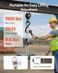 Manual Chain Hoist 500KG 1/2T 6M Lift G80 Steel Dual Pawl Brake