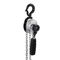 Manual Lever Chain Hoist, 1/2T 500KG Capacity Heavy Duty Come Along, 6M Lift G80 Alloy Steel Chain With Dual Pawl Mechanical Brake, 360° Rotating Hooks, for Warehouse Construction Garage