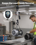 Manual Chain Hoist 1/4T 250KG 1.5M Lift G80 Steel Dual Pawl Brake