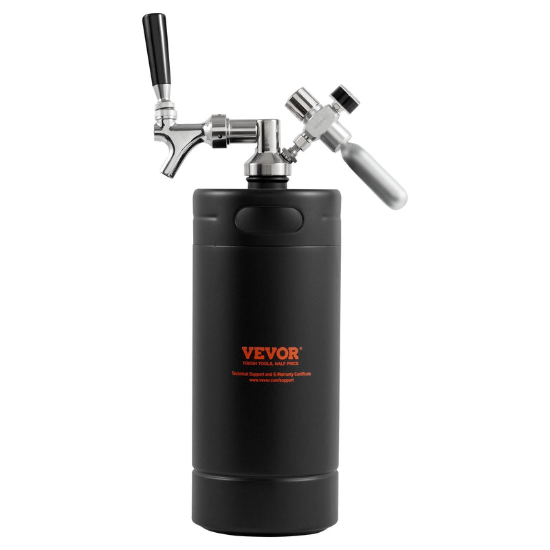 4L Beer Growler Tap System Stainless Steel Pressurized Keg CO2