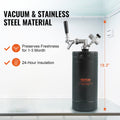 4L Beer Growler Tap System Stainless Steel Pressurized Keg CO2