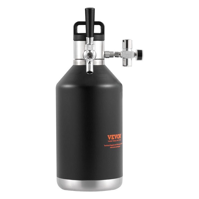 Artiss 4L Beer Growler Tap System 304 Stainless Steel CO2 Regulator