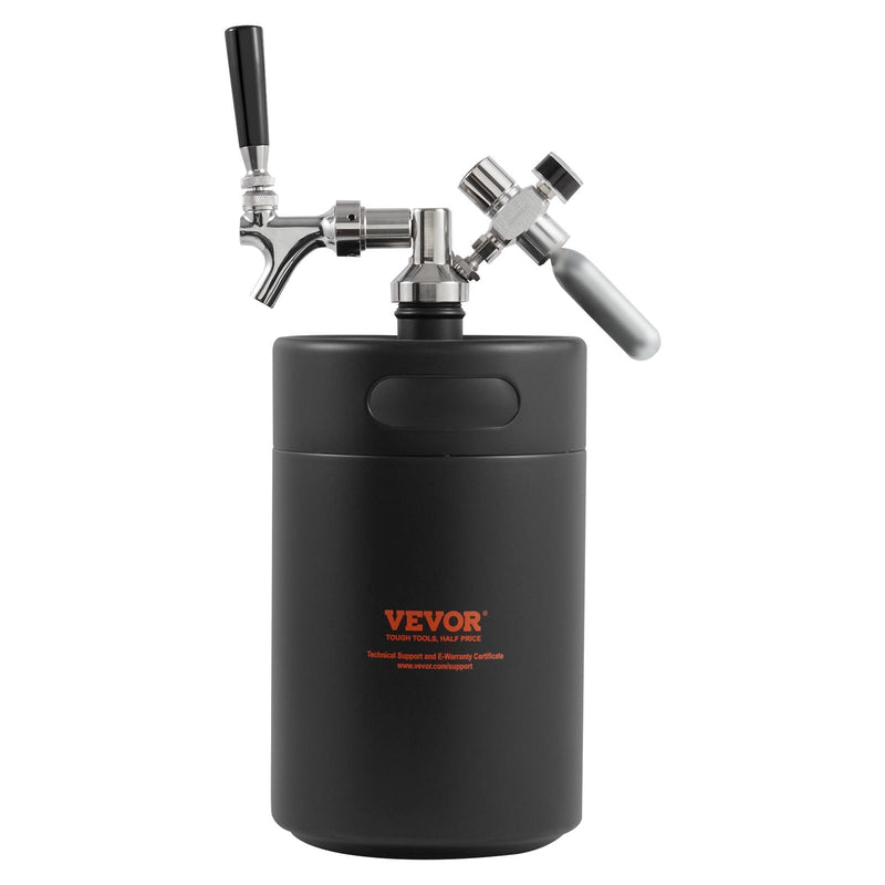 Artiss 5L Beer Growler Tap System 304 Stainless Steel CO2 Regulator