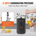 Artiss 5L Beer Growler Tap System 304 Stainless Steel CO2 Regulator