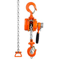Manual Chain Hoist 1/2 Ton 1100lbs 10ft G80 Galvanized Steel