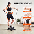 Stair Stepper Mini Twist Stepper with Resistance Bands
