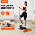 Stair Stepper Mini Hydraulic Fitness Climber 330LBS LCD Monitor