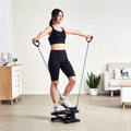 Stair Stepper Mini Hydraulic Fitness Climber 330LBS LCD Monitor