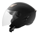 3/4 Motorcycle Helmet Motocross Bluetooth Communication DOT