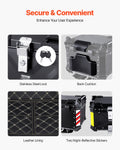 Motorcycle Top Case 45L Aluminium Alloy Waterproof Tail Box Lock