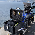 Motorcycle Top Case 45L Aluminium Alloy Waterproof Tail Box Lock