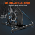 Motorcycle Wheel Chock 816.5kg Heavy-duty Steel Front Stand 381-558.8mm