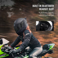 Full Face Motorcycle Helmet Motocross Bluetooth Slot