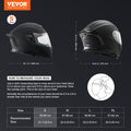 Full Face Motorcycle Helmet Bluetooth Slot Motocross