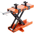 Motorcycle Scissor Lift Jack 1100lb Saddle ATV Dirt Bike