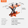 Motorcycle Scissor Lift Jack 1100lb Saddle ATV Dirt Bike