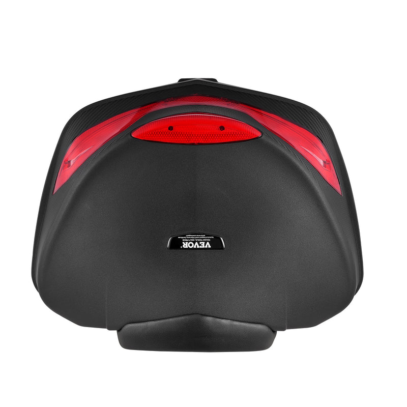 48L Motorcycle Top Case Tail Box Reflective Panel Universal