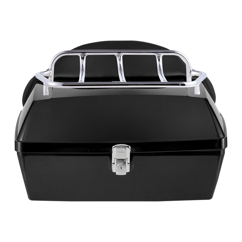 Motorcycle Top Case 48L Waterproof PP Detachable Tail Box