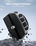 Motorcycle Top Case 48L Waterproof PP Detachable Tail Box