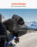 Motorcycle Top Case 48L Waterproof PP Detachable Tail Box
