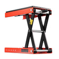 Motorcycle Lift 1200lbs Scissor Jack 4.1-15in Height Range Steel