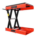 Motorcycle Lift 1200lbs Scissor Jack 4.1-15in Height Range Steel