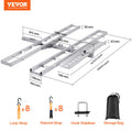 2-Bike Motorcycle Carrier Hitch Mount 272kg Aluminum Loading Ramp