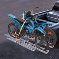 2-Bike Motorcycle Carrier Hitch Mount 272kg Aluminum Loading Ramp