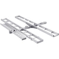 2-Bike Motorcycle Carrier Hitch Mount 272kg Aluminum Loading Ramp