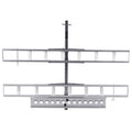 2-Bike Motorcycle Carrier Hitch Mount 272kg Aluminum Loading Ramp