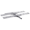 2-Bike Motorcycle Carrier Hitch Mount 272kg Aluminum Loading Ramp