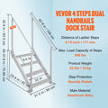 Dock Ladder 4 Step Adjustable 30