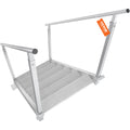 Dock Ladder 1.09-1.29m Adjustable 6 Step Aluminium 227kg Capacity