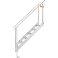 Dock Ladder 1.09-1.29m Adjustable 6 Step Aluminium 227kg Capacity