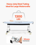 PWC Jet Ski Dolly Cart 1300lbs Capacity 4 Casters 2 Brakes