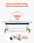 PWC Jet Ski Dolly Cart 1800kg Load Capacity Fixed Bunk 4 Wheels