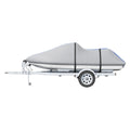 Jet Ski Cover 320-342cm Waterproof PWC Heavy Duty 600D Grey Blue