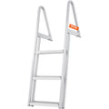 Dock Ladder 3 Step Aluminum 159kg Load Capacity Boat Pontoon Boarding