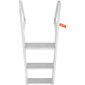 Dock Ladder 3 Step Aluminum 159kg Load Capacity Boat Pontoon Boarding