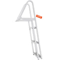 Dock Ladder 3 Step Aluminum 159kg Load Capacity Boat Pontoon Boarding