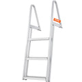 Dock Ladder 3 Step Aluminum 159kg Load Capacity Boat Pontoon Boarding